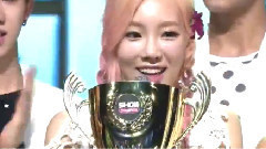 少女时代 - 一位受赏 - Show Champion现场版 15/07/15