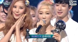 少女时代 - 一位&安可 - Mnet M!Countdown 现场版 15/07/16