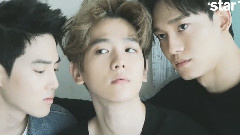 EXO STAR1 Magazine 拍摄现场