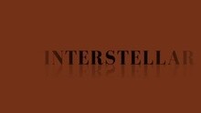 Interstellar
