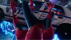 影视原声 - 电影<超凡蜘蛛侠2>精彩片段之Times Square Slo-Mo Save