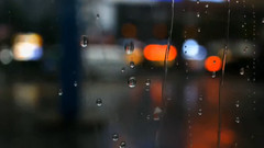 Rains On Seashore