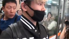 抵达松山机场