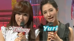少女时代 - MBC音乐中心 Yuri & Tiffany MC Cut