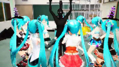 初音未来 - 面对这么多的三妈初音(*@ο@*) 哇～