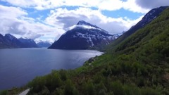 挪威峡湾山谷