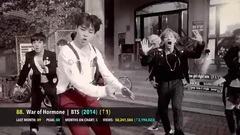 韩国MV油管点击率 TOP100(截止至12月) 饭制版