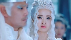 电视剧<幻城>之卡索被黑雾袭击受伤