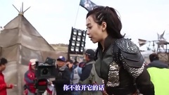电视剧<幻城>剧场:梨落和萌宠传声鹰