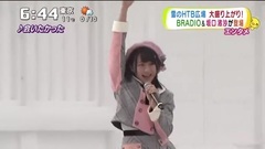 AKB48 - イチオシ!モーニング 雪のHTB広場 大盛り上がり! 坂口渚沙が登場