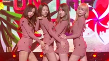 MelodyDay - KISS ON THE LIPS - KBS音乐银行 现场版 17/02/24