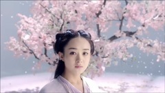 <花千骨>曝绝美宣传片 赵丽颖花雨催泪告白