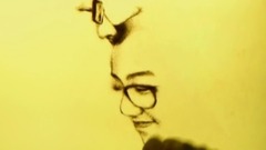 宝贝,你的笑容是我毕生的追求,我该怎么做才不会失去你?沙画