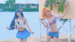 Love Live!,舞蹈视频 - 夏日泳装特别篇!夏色笑容1、2jump