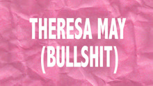 Cherryade - Cherryade - Theresa May (Bullshit) 歌词版