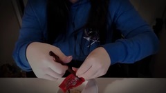 ASMR - 韩国妹子 吃超辣拉面与纳豆