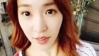 少女时代 - 少女时代 Tiffany in Paris 直播中字 CUT2