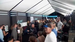 电影<极寒之城>洛杉矶首映红毯