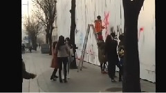 少女时代 - SM旧大楼前涂鸦