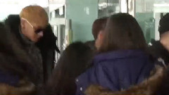 EXO Arrival At Barcelona Airport