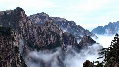 水墨黃山