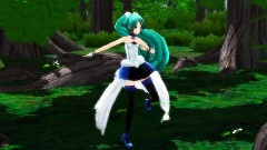 初音未来 - 白い雪のプリンセスは