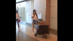 少女时代 - Arriving at Las Vegas Airport
