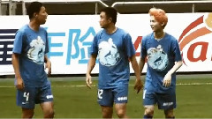 赛前热身