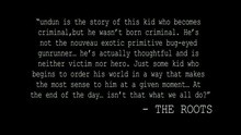 The Roots Undun