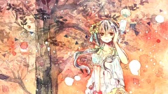 初音未来 - 背景,夏に溺れる