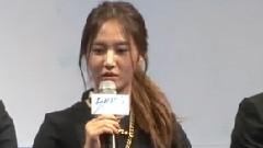少女时代 - Yuri UPTV News 电影<诺布.莱辛>制作报告会现场
